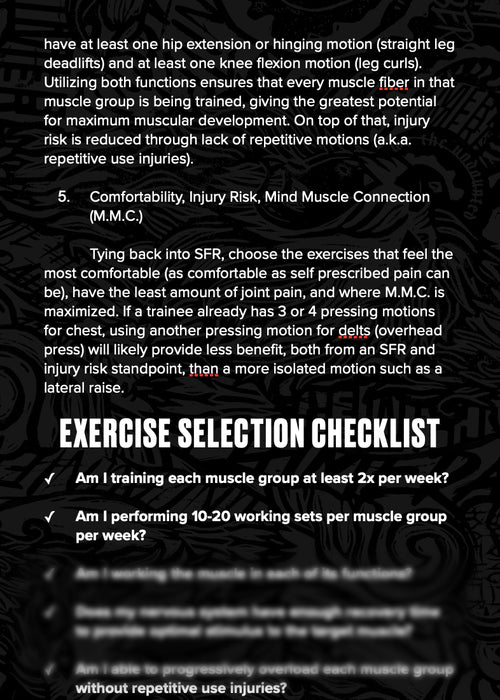 Complete 6 Week Training Program